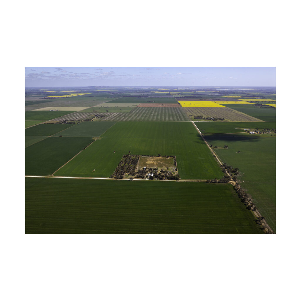 farm aerial photograph