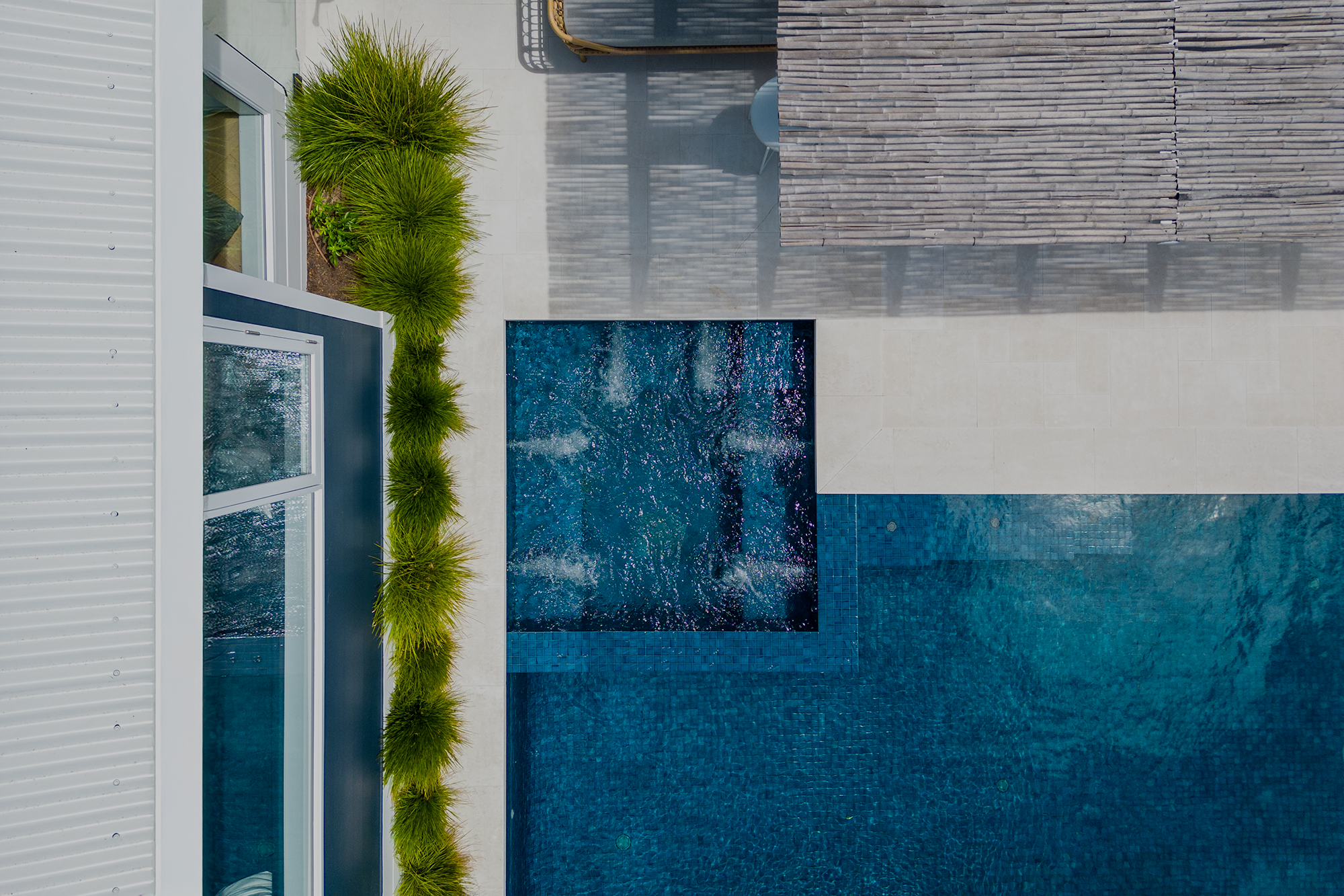 Drone photography Melbourne swimming pool construction progress