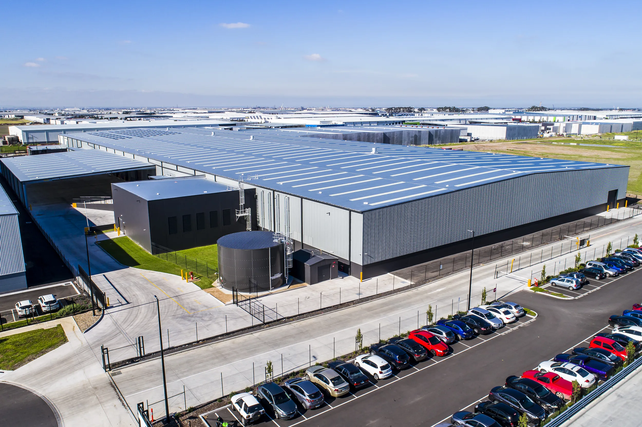 Aerial photography Melbourne property development