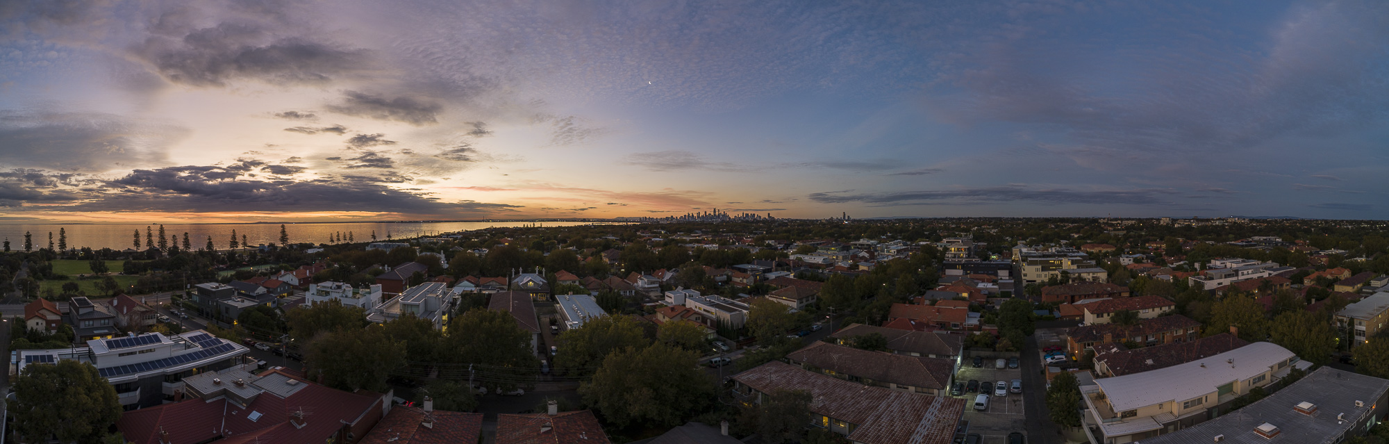 Viewline photography Melbourne panoramic aerial imagery for planning submission